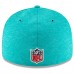 Men's Miami Dolphins New Era Aqua/Orange 2018 NFL Sideline Home Official Low Profile 59FIFTY Fitted Hat 3058489